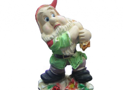 Garten Haus Dekoration Figur Statue Skulpturen Deko Figuren Zwerg Handarbeit M27